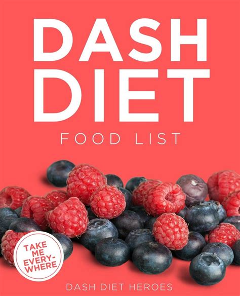 Dash Diet Food List Ebook By Dash Diet Heroes Epub Book Rakuten Kobo Australia