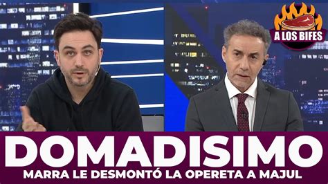 RAMIRO MARRA LO SIENTA DE TRASTE A MAJUL Y DESARMA OPERETA ANTI MILEI