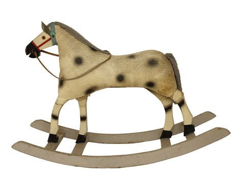 Vintage Rocking Horse, 1950s | #92348