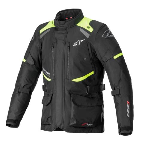 Jaqueta Alpinestars Andes V Drystar Preto Amarelo