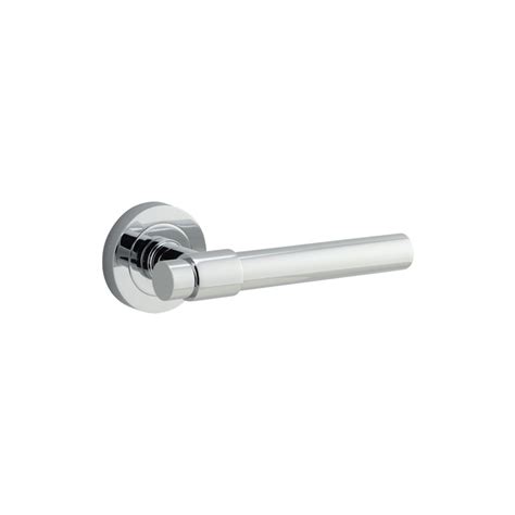 Iver Helsinki Door Lever Handle On Round Rose ArchiPro AU