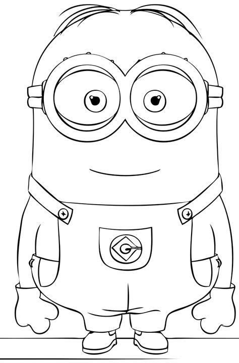 Disegni Di Minions Da Colorare At Mallorysoraya Minion Coloring Pages