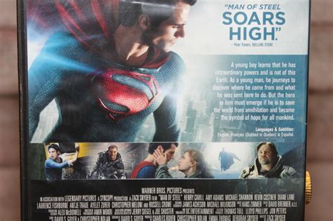 Man Of Steel Dvd 2013 Brand New Factory Sealed 883929389872 Ebay