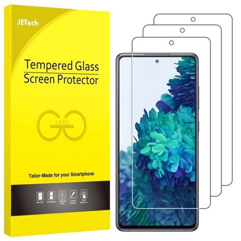 Jetech Screen Protector Compatible With Samsung Galaxy S20 Fe 6 5 Inch