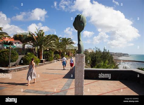 Promenade Maspalomas Et Playa Del Ingles Gran Canaria Island