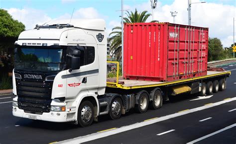 Scania K S Freighters Tamaki Drive Auckland March Flickr