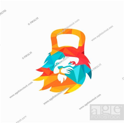 Fitness gym badge illustration, Stock Vector, Vector And Low Budget ...