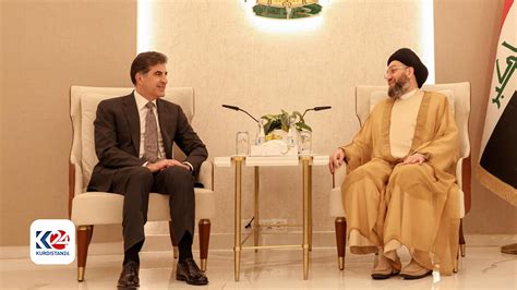 Krg President Meets With Ammar Al Hakim In Baghdad