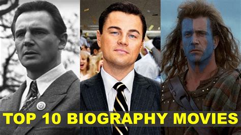 Top Biopic Biography Movies All Time Best Biopic Movies Youtube