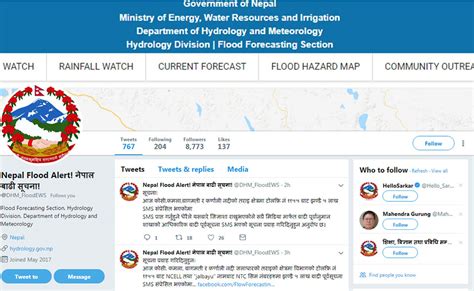 nepal flood alert people living  river banks cautioned