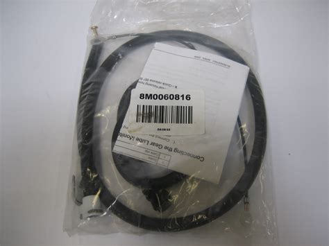 Mercury Mercruiser Drive Gear Lube Monitor Bottom Hose Gen 2 8m0060816 New Max Marine Outlet