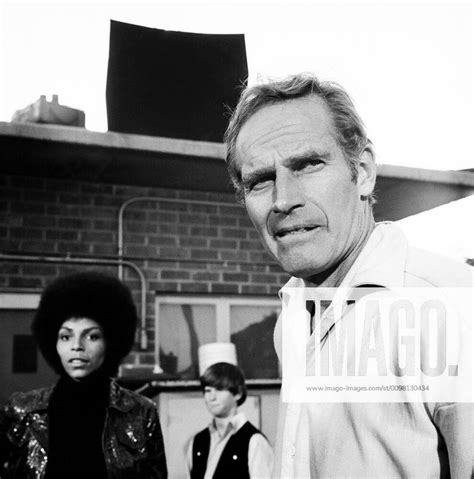 The Omega Man Front Rosalind Cash Charlton Heston 1971 Courtesy