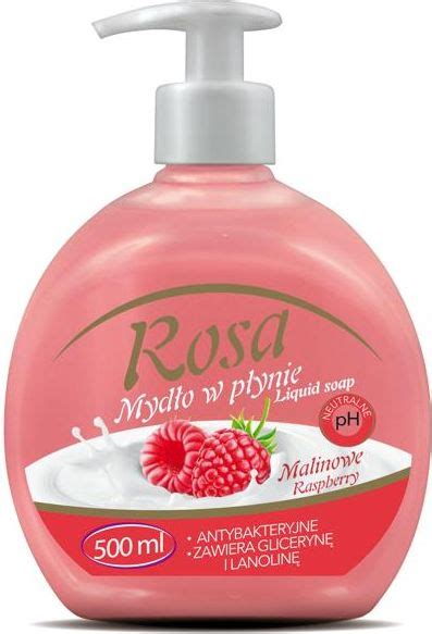 Mydło Rosa Mydło W Płynie Malinowe 500Ml Opinie i ceny na Ceneo pl