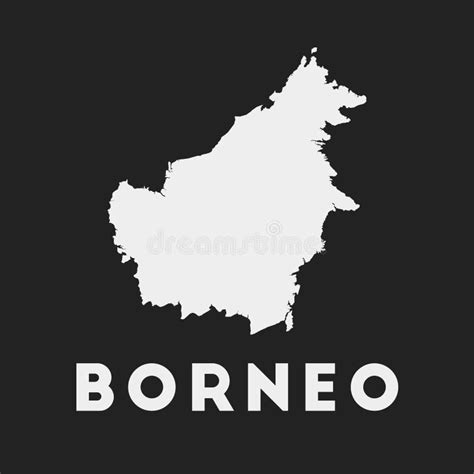 Borneo icon. stock vector. Illustration of malay, globe - 169638777