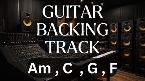 Pop Rock Guitar Backing Track A Minor Perfect For Improvisation And