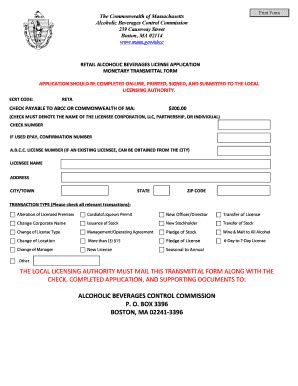 Fillable Online Mass Transfer Or Issuance Of Stock Forms Mass Gov