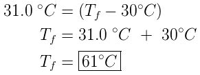 Thermal Energy Equation Calculation Examples Lesson Study