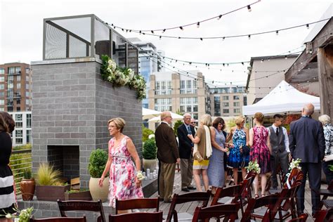 Bill And Alexs Ecotrust Rooftop Wedding — Honeysuckle Photography