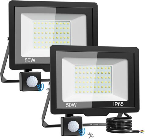 Vighep Security Lights Outdoor Motion Sensor W Ultra Bright Pir Led