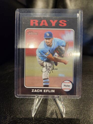 Heritage Zach Eflin Black Border Variation Ebay