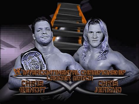 Chris Benoit Vs Chris Jericho Royal Rumble 2001 Rwwematchgraphics