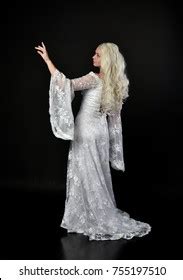 Full Length Portrait Blonde Lady Wearing Stock Photo 755197510 Shutterstock