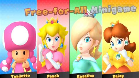 Mario Party 10 Chaos Castle Toadette Vs Peach Vs Rosalina Vs Daisy Very Hard Youtube