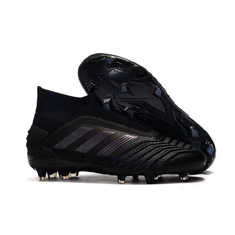 New adidas Predator 19+ FG Soccer Boots - Full Black