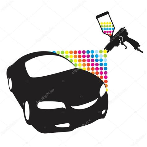 Car Paint Vector — Stock Vector © John1279 100818486