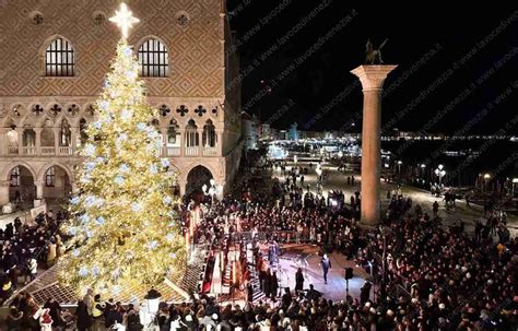 Venezia Si Illumina Con Il Grande Albero Di Natale Appuntamenti Ed Eventi