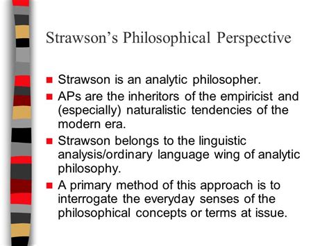 Philosophy 224 Some Candidates Strawson On Individuals Ppt Download