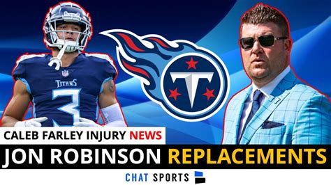 Tennessee Titans News & Rumors: GM Jon Robinson Replacements + Caleb ...