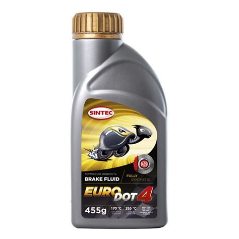Жидкость тормозная ДОТ-4 Sintec EURO (455 гр) 800772 купить в ...