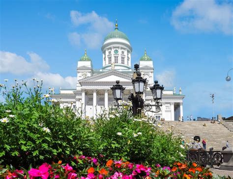 Helsinki Cathedral on Senate Square, Finland Editorial Photo - Image of cityscape, church: 124112836