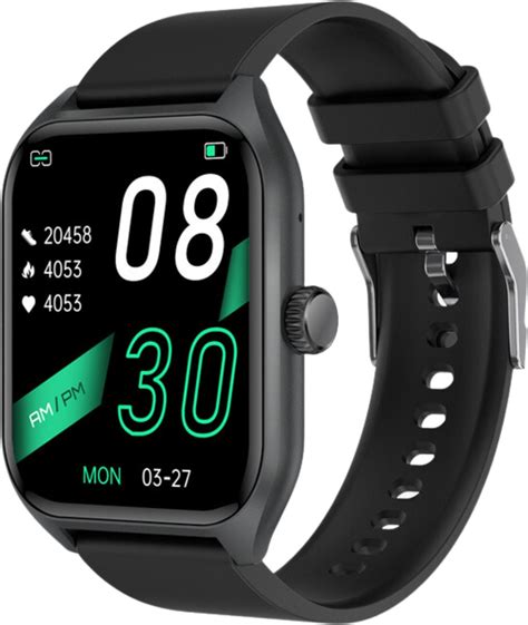 Smartwatch Heren And Dames Met Bloeddrukmeter And Stappenteller Thermometer Ios And Android Bol