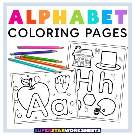 Coloring Pages For Alphabet Letters