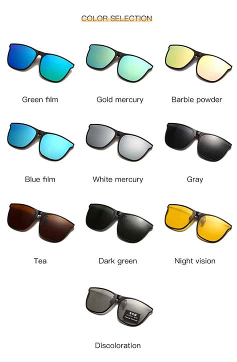 Polarized Clip On Sunglasses | Bike Accessories World