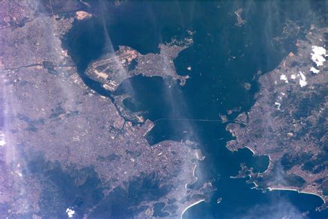 Satellite Image, Photo of Rio de Janeiro, Brazil