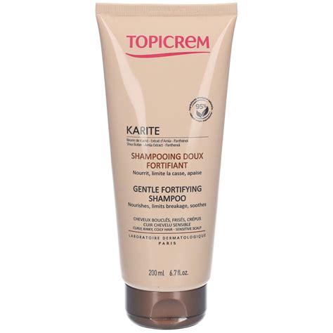 Topicrem Karit Shampooing Doux Fortifiant Ml Redcare Pharmacie