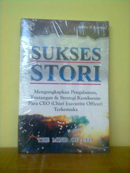 Jual Buku Sukses Stori Mengungkapkan Pengalaman Tantangan Dan