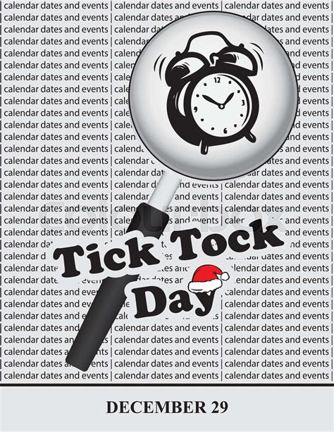 Tick Tock Day | Stock vector | Colourbox