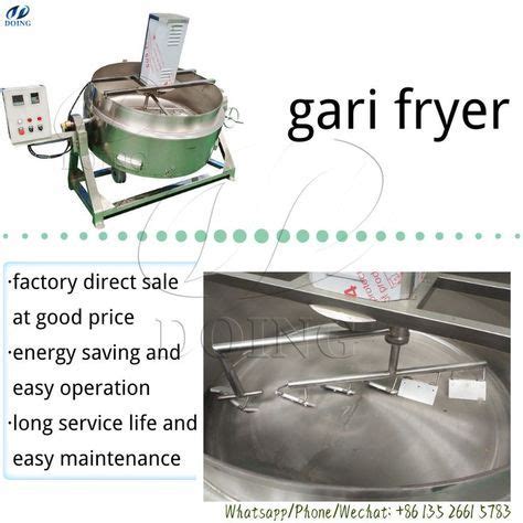 Hot Sale Gari Roasting Machine Garri Fryer Factory Direct Sales At