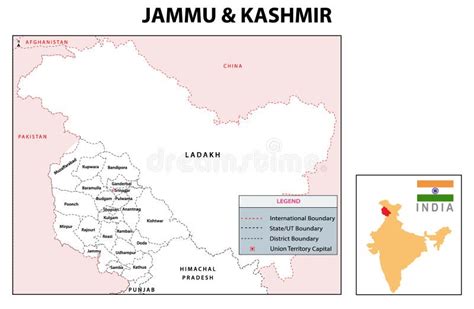 Jammu And Kashmir Map District Map Of Jammu And Kashmir In 2020 District Map Of Jammu And