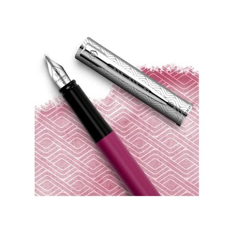 Stylo Plume Fine Waterman Allure Deluxe Pink L Art De L Criture