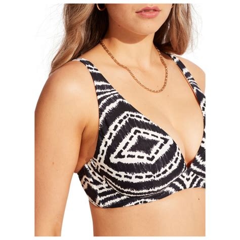 Seafolly Zanzibar Dd Fixed Tri Bra Bikini Top Women S Buy Online