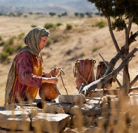 Woman At The Well With Jesus