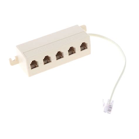 Rj Buchse Wege Steckdose Telefon Modular Line Splitter Stecker