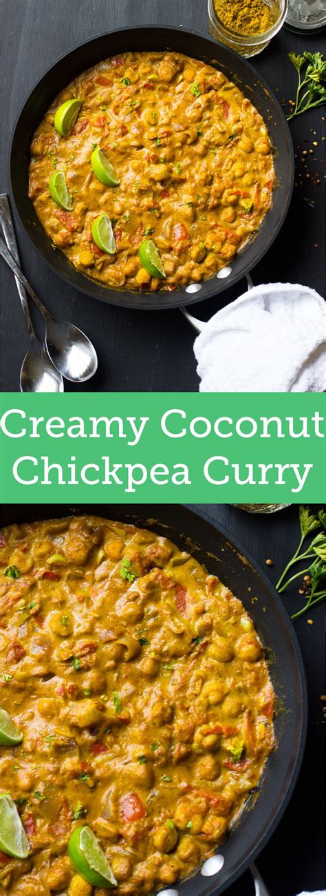 Coconut Chickpea Curry V GF Jessica In The Kitchen Vegetarian