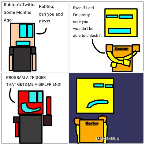 Day 10 Of Poorly Drawn Geometry Dash Comics Until Robtop Added 22 R