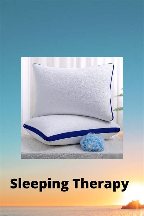 Oyt Cooling Bed Pillows For Sleeping 2 Pack Queen Size Shredded Memory